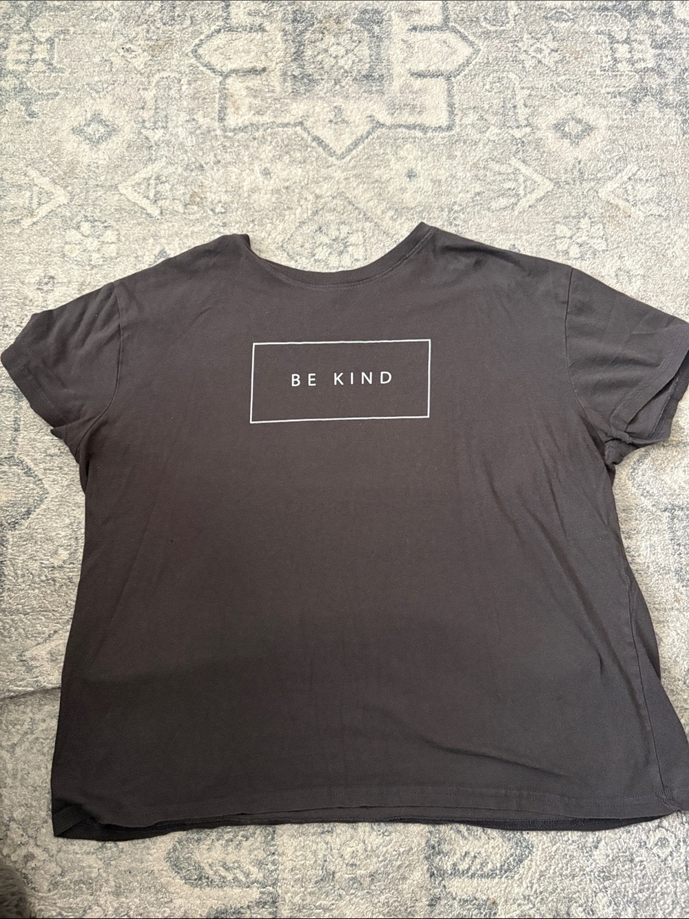 Be Kind Short Sleeve Tee - Black